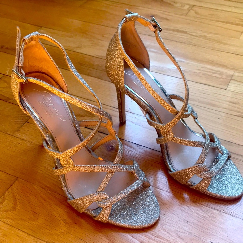 Jewel Bradley Mishka high heels.